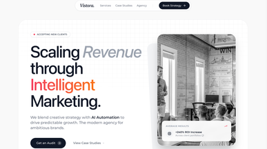 AI-Driven Marketing Agency template preview
