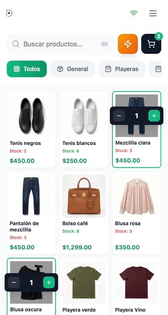 Sistema POS Mobile