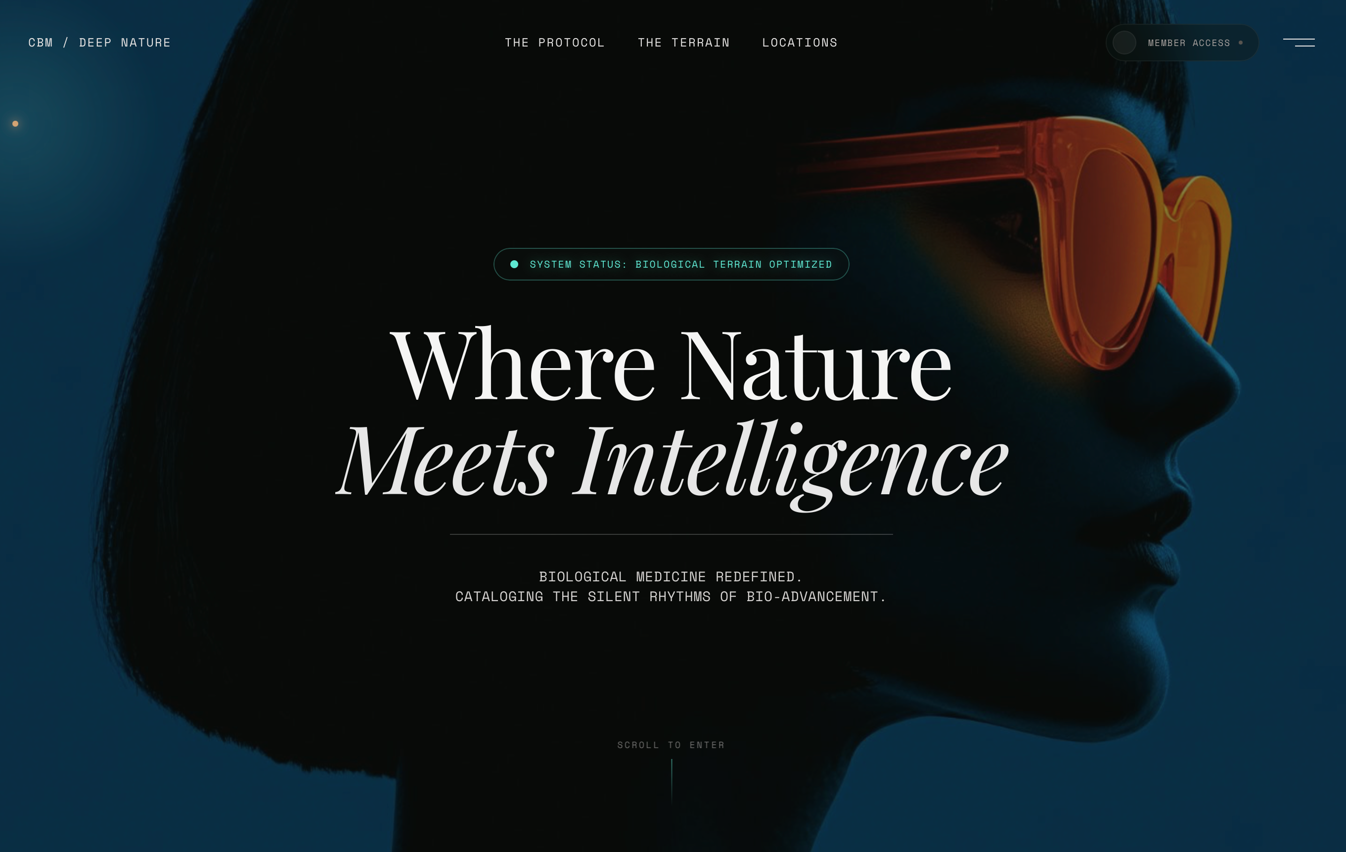 biological medicine sanctuary template preview
