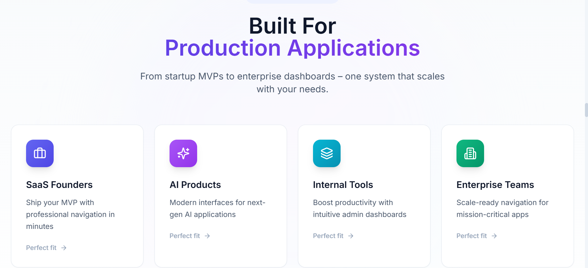 Pro Adaptive Sidebar template preview