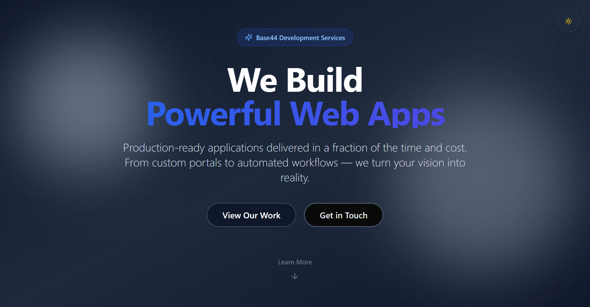 Business Portfolio template preview
