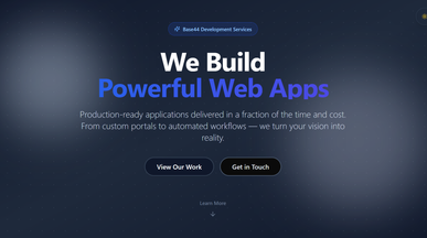 Business Portfolio template preview