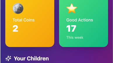 Family Piggy Bank template preview