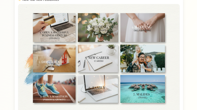 DreamBoard template preview