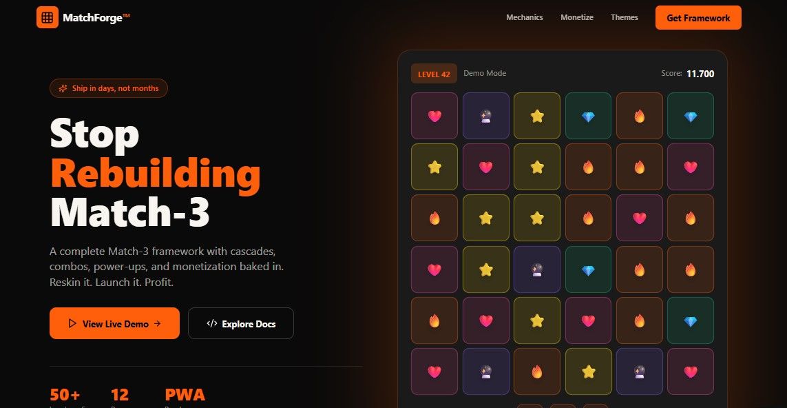 Premium & Exclusive Game Creation Platform for Educational and Interactive Experiences template preview