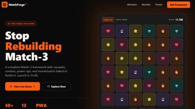 Premium & Exclusive Game Creation Platform for Educational and Interactive Experiences template preview