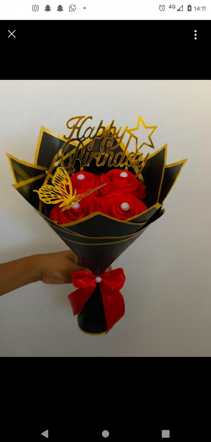Fleur Éternelle mini Pour Surprise Anniversaire Graduation amoureux