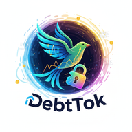 Debt-Tok - Version 1.0b logo