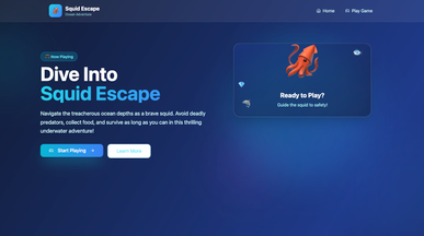 Squid Escape/Run template preview