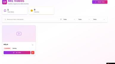 VideoVault template preview