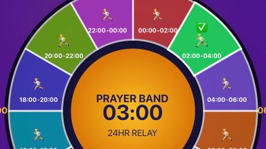 Prayer Band- 10 Days Prayer template preview