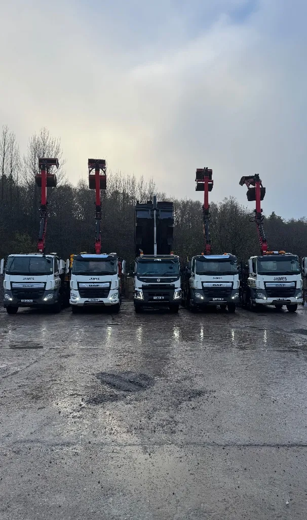 Commercial grab hire South Wales — contractor guide for construction site waste removal