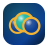 BCR-OFFICIAL BLUE LOTTO GAME-All Rights Reserved logo