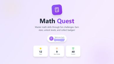 MathQuest template preview
