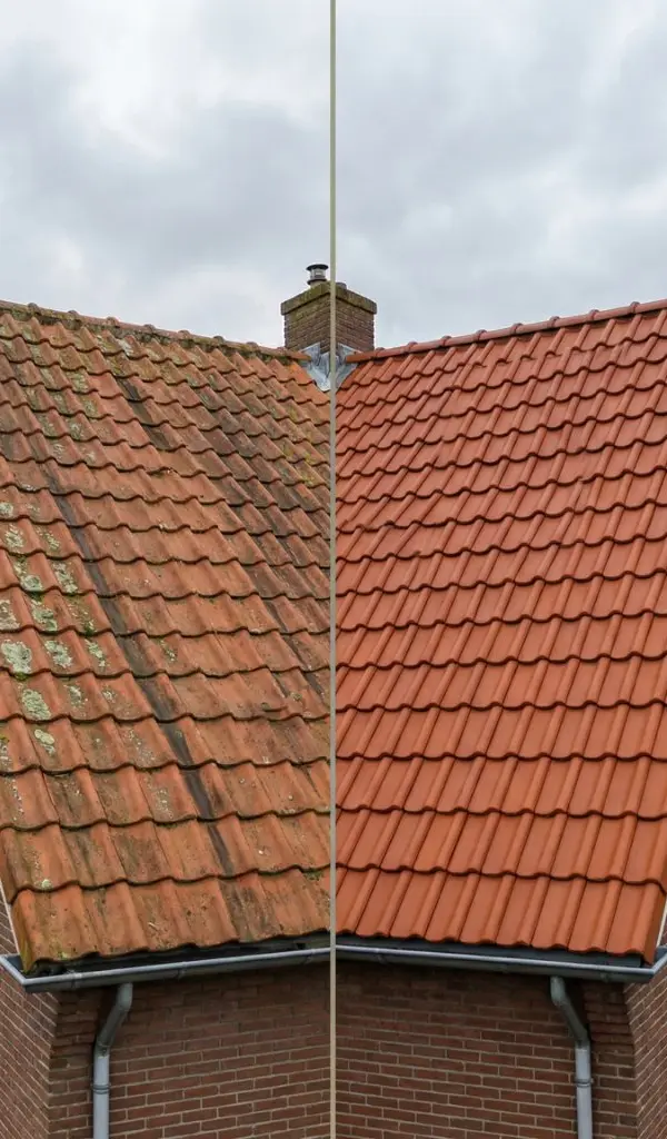 Dakreiniging - Rood Pannendak