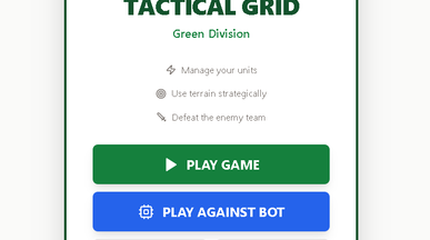 Tactical grid template preview