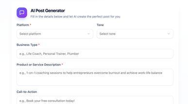 ClientBoost AI template preview