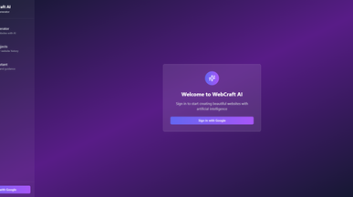 Cria Site template preview