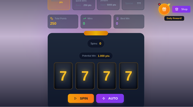 slots game template preview