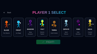 Pixel Clash - Real Time Combat Arena template preview