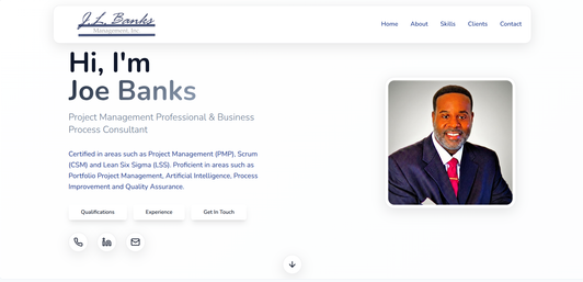 The Portfolio app template built with Base44