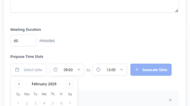 SyncSlot template preview