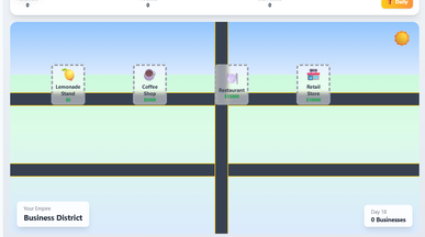 Business tycoon template preview