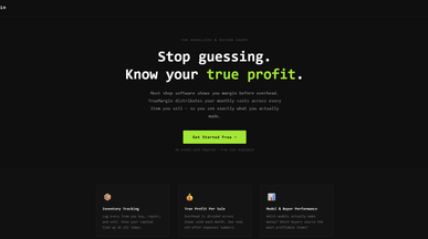 TrueMargin template preview