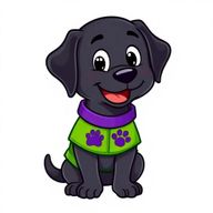 Purple Paws  logo