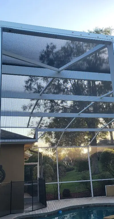 Lanai enclosure cleaning Central Florida