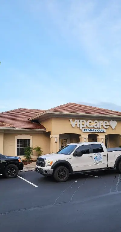 VIP Care medical building commercial softwash