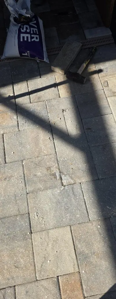 Paver cleaning and restoration