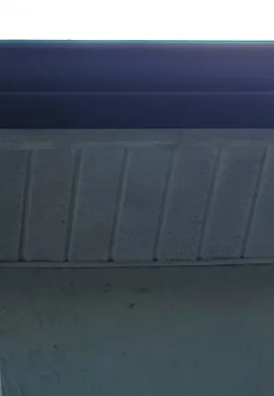 Gutter fascia and soffit pressure washing