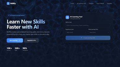 SkillFly template preview