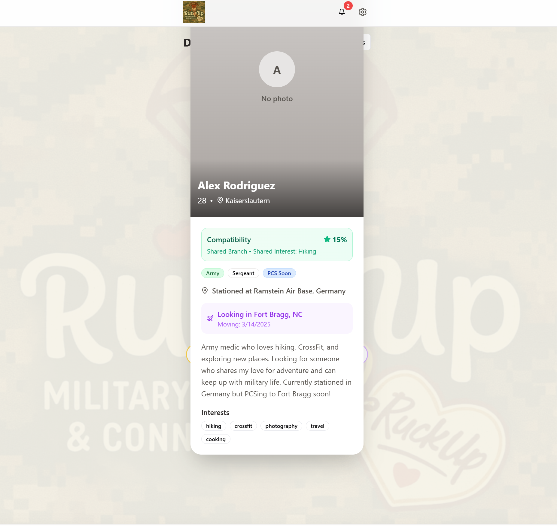 RuckUp template preview